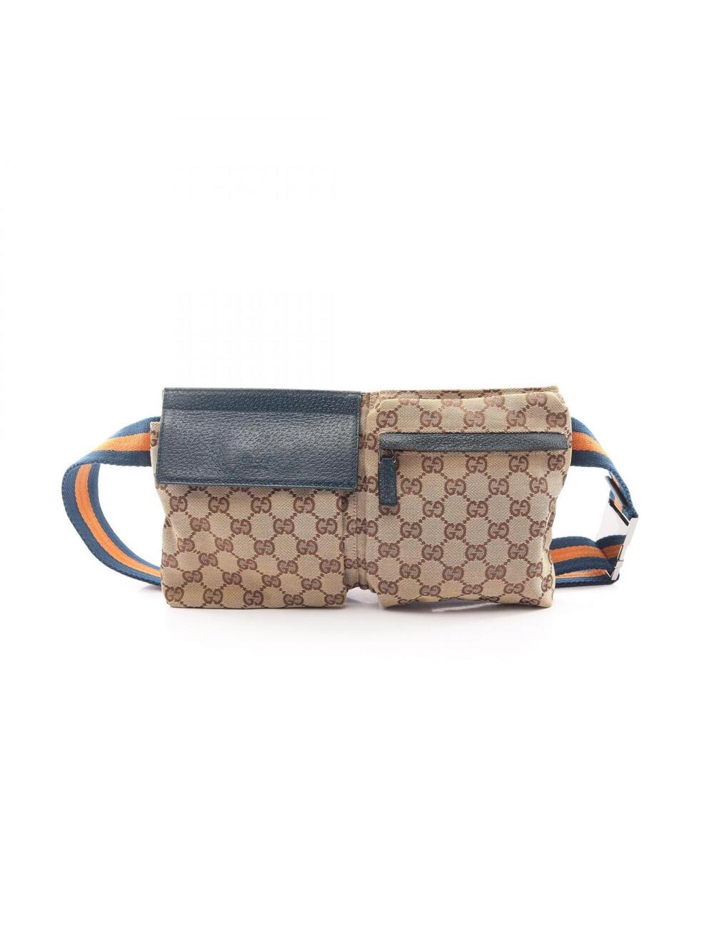 Gucci Gg Canvas Waist Bag Crossbody #304347G59B